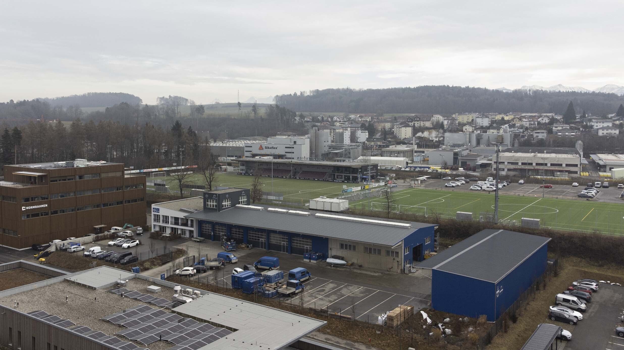 KIBAG geotherm News Lagerhalle